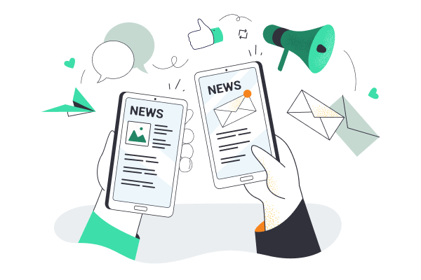 Dibujo suscripción newsletter